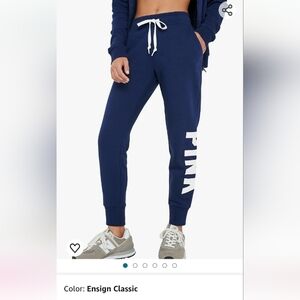 PINK VS Ensign Classic Fleece Skinny Joggers